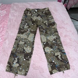 Fashion Nova Camouflage Wide Leg Pants
